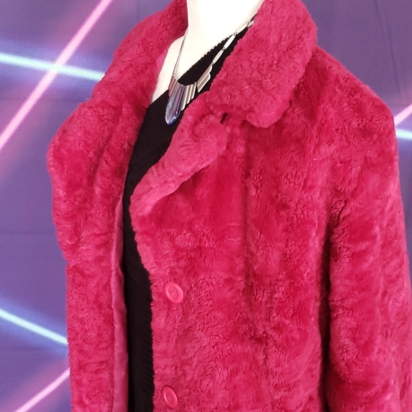 ⚡Contempo⚡Vintage 90s FULLY REVERSABLE Coat - Picture 8 of 8